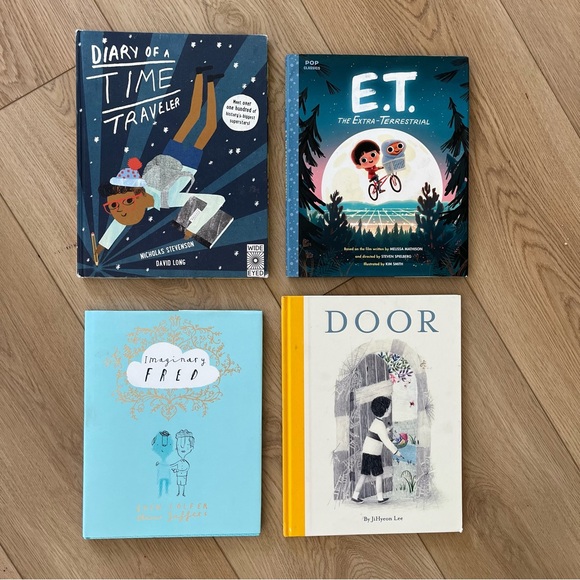 Children’s Hardcover Books | E.T, DOOR, Imaginary Fred, Diary of a Time … - Picture 1 of 12